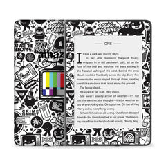 Kindle White Abstract Skin