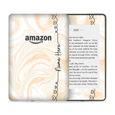 Liquid Peach Custom Name Skin For Kindle