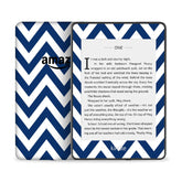 Kindle Blue Stripes Skin