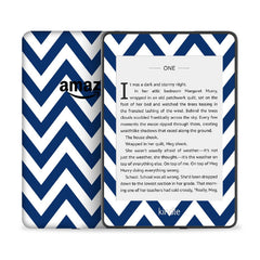 Kindle Blue Stripes Skin