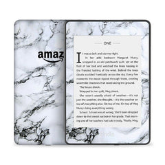 Kindle White Marble Skin