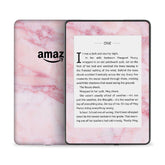 Kindle Pink Marble Skin