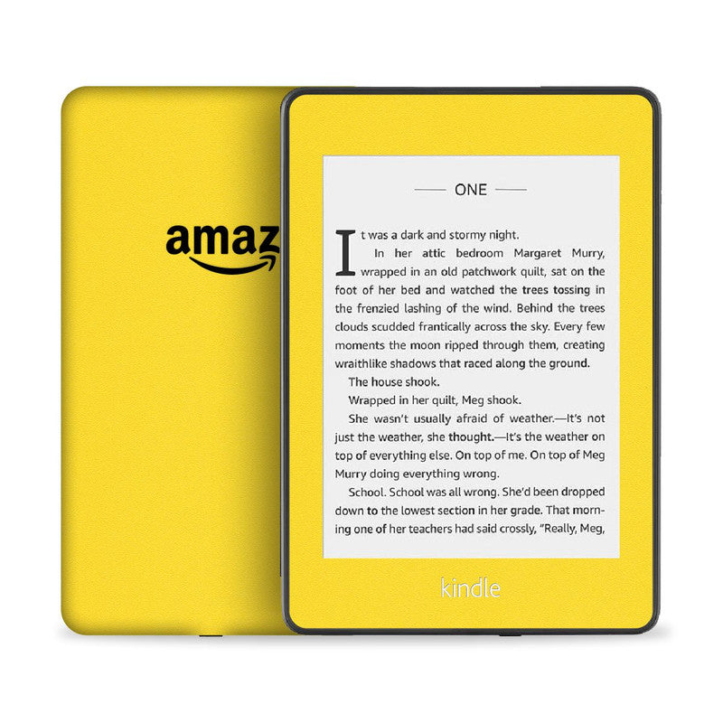 Kindle Matte Yellow Skin