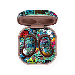 Samsung Buds Live Blue Abstract