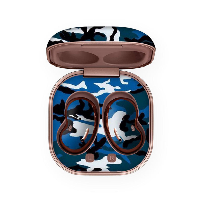 Samsung Buds Live Blue Camo