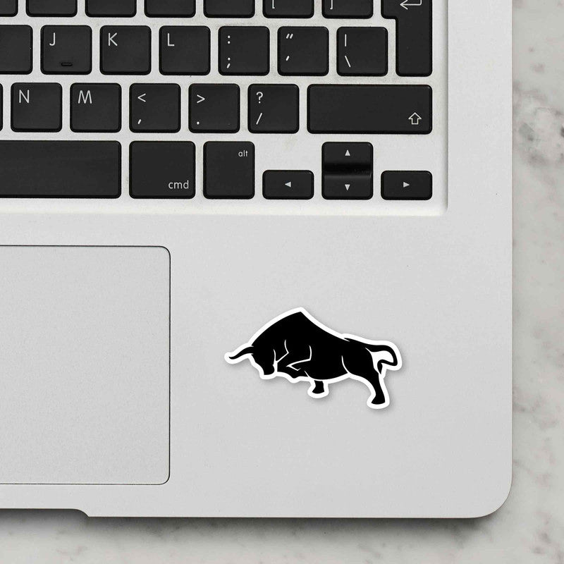 Bull Laptop Sticker
