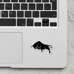 Bull Laptop Sticker