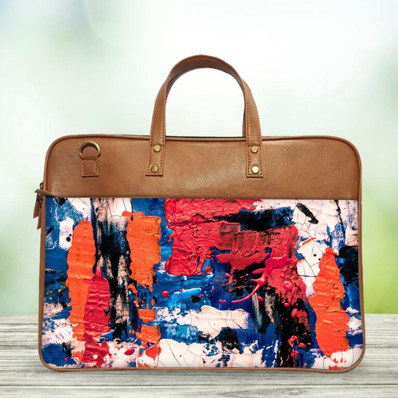 Canvas Painting 1 Classic Laptop Bag