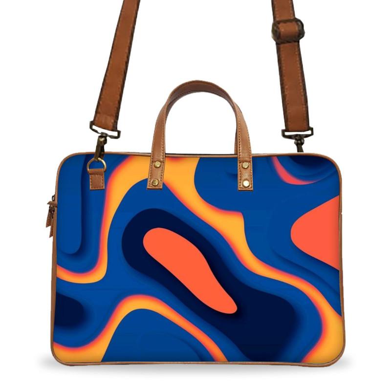 Customised Laptop Bags & Leathe rprinted laptop bags by WrapCart India. Durable best quality bags for laptops in India.