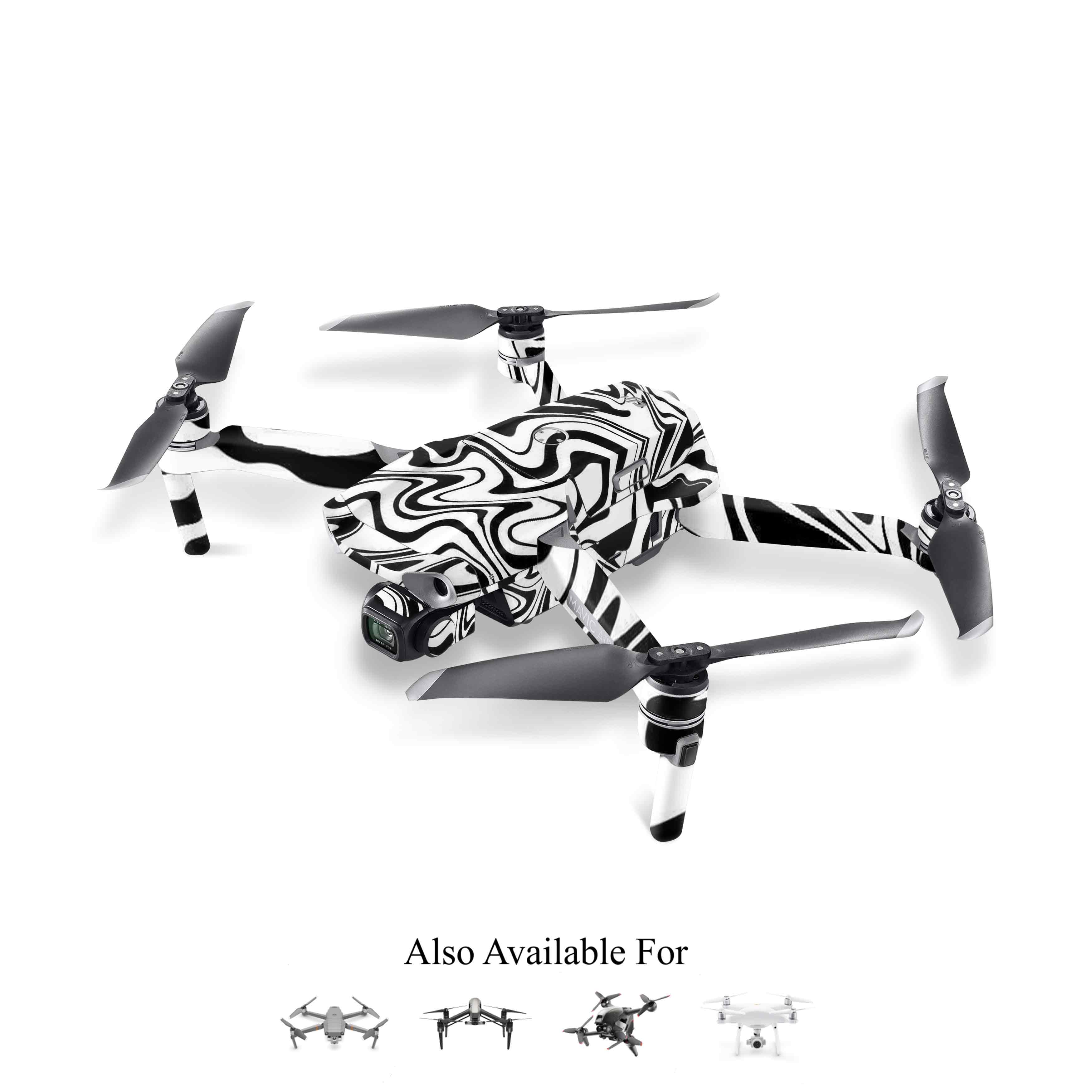 Expand your style with custom Drone skins. Printed drone stickers and camera skins with water resistant technology. Buy these vinly drone wraps from WrapCart.