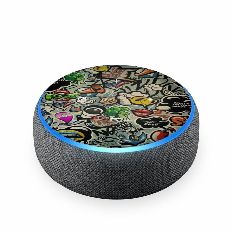 Echodot Vocalize Abstract Skin