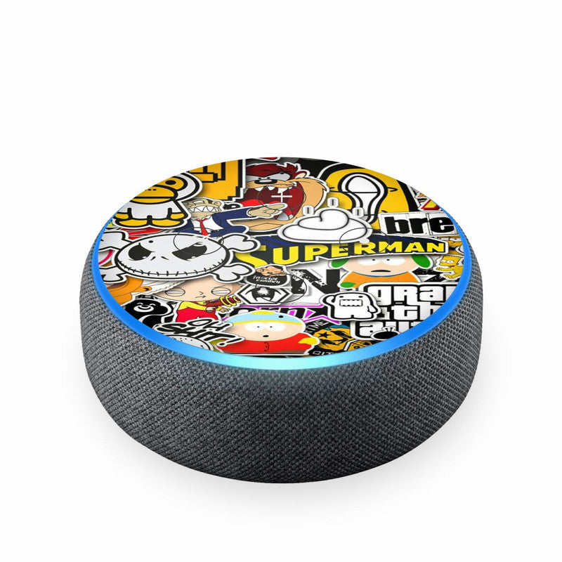 Echodot GTA Abstract Skin