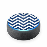 Echodot Blue Stripes Skin