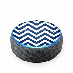 Echodot Blue Stripes Skin