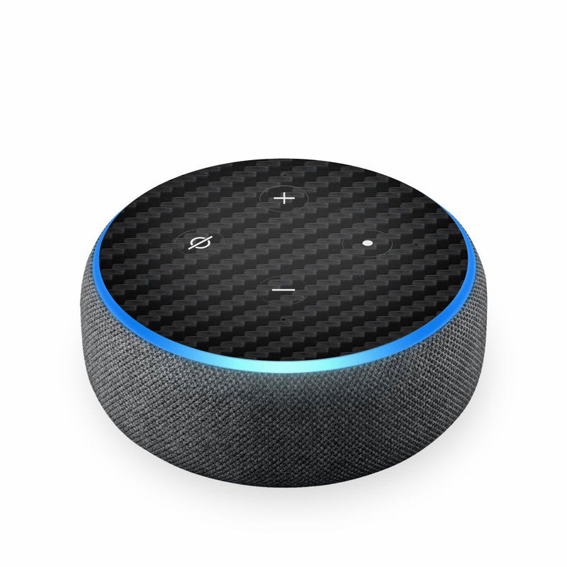 Echodot Black Carbon Skin