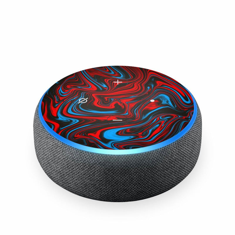 Echodot Black Carbon Skin