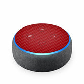 Echodot Red Carbon Skin