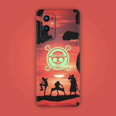 Noen glow mobile skins and stickers in India. WrapCart.