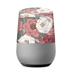 Google Home Pink Floral Skin