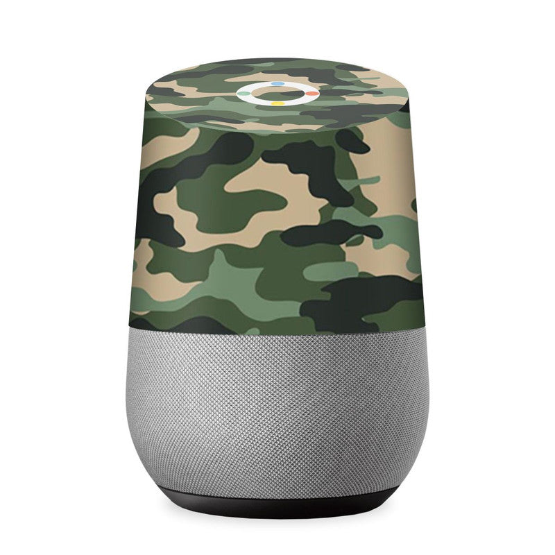 Google Home Green Camo Skin