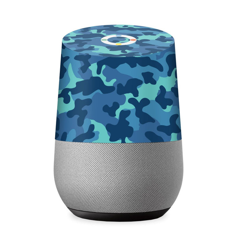 Google Home Grove Blue Camo Skin