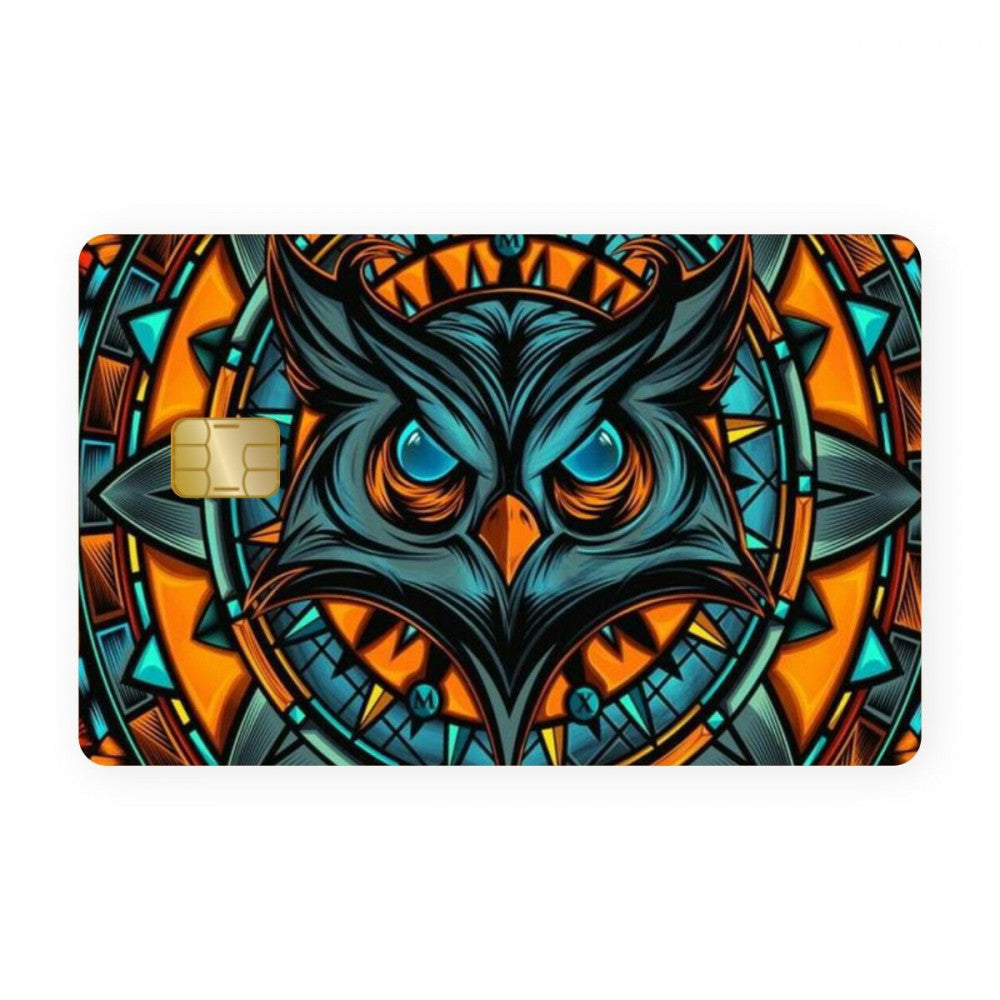 Mighty Owl Orange Card