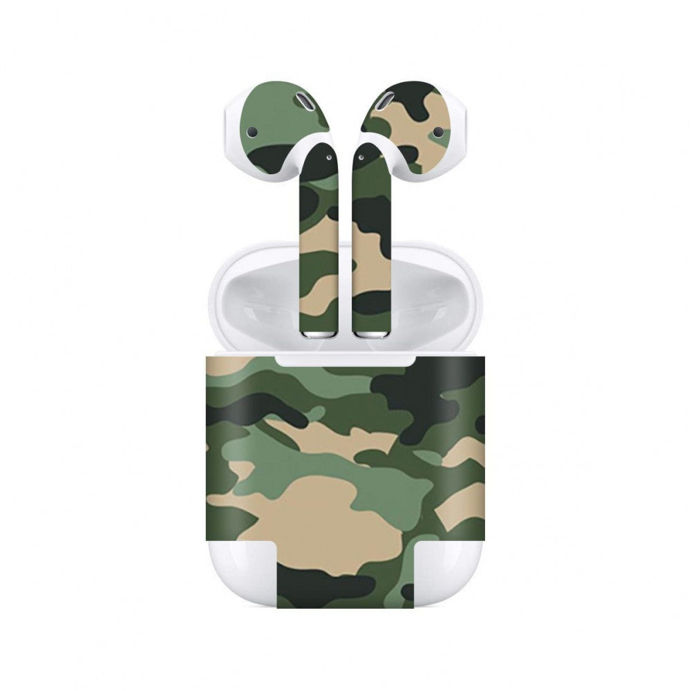 Airpods Green Camo