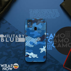 Military Blue Camo