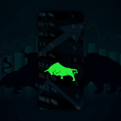 Stock Bull Neon