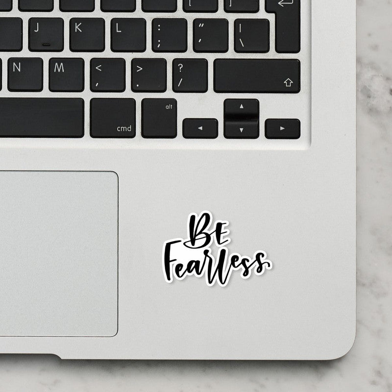 Fearless Laptop Sticker