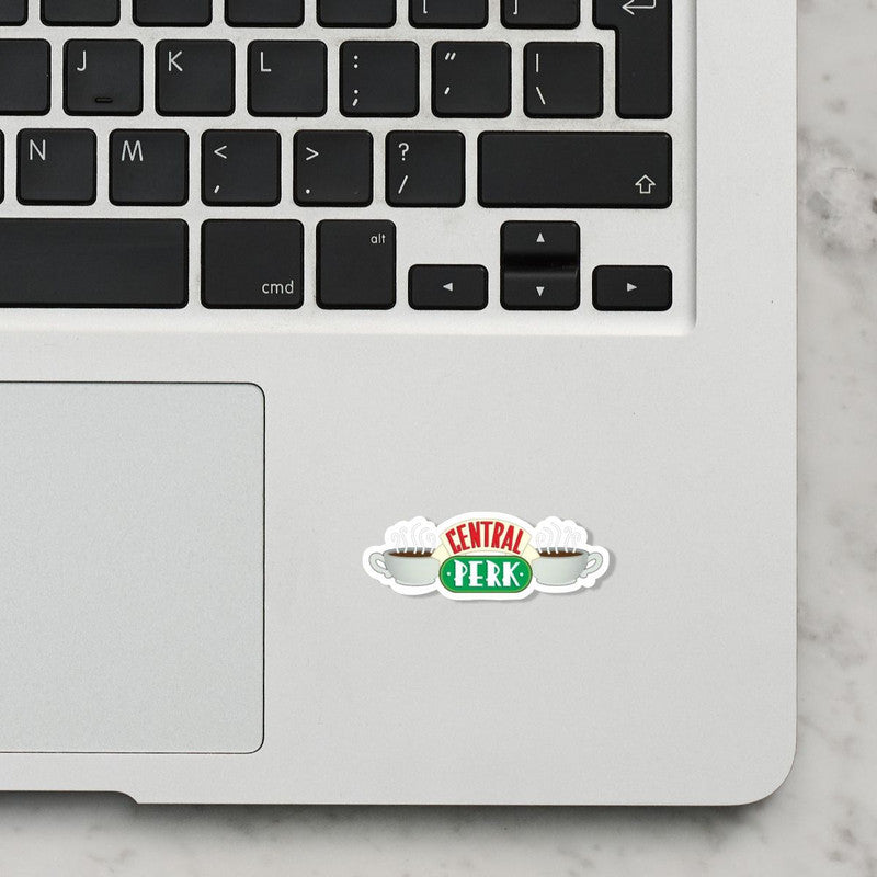 Central Perk Laptop Sticker