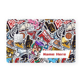 Debit Card Skins, Wraps & Covers and Credit Card Skins, Wraps & Covers India. Debit Card Stickers with printed & cartoon designs.