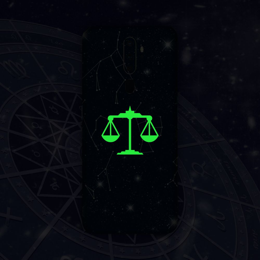 Zodiac Libra Neon