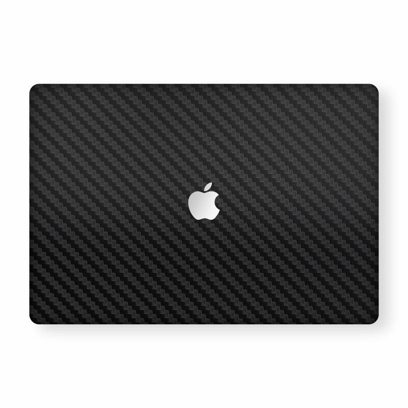 Macbook Black Carbon Laptop Skins