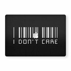 Macbook I Don't Care Laptop Skins