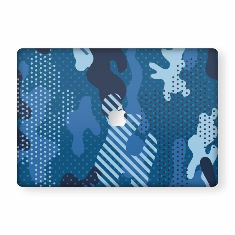 Macbook Military Blue Laptop Skins
