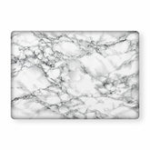 Macbook White Marble Laptop Skins