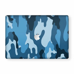 Macbook Blue Camouflage Laptop Skins