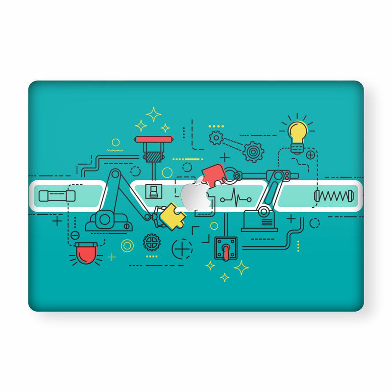Macbook Circuit 1 Laptop Skin