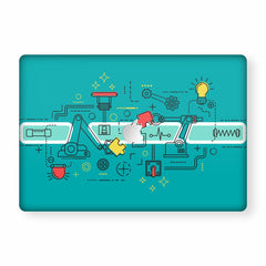 Macbook Circuit 1 Laptop Skin
