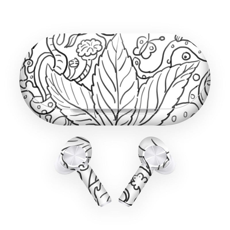 Buds Z Doodle Floral Skins