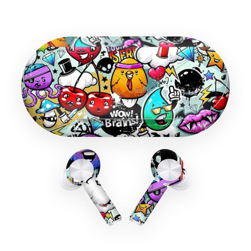 Buds Z Fun Abstract Skins