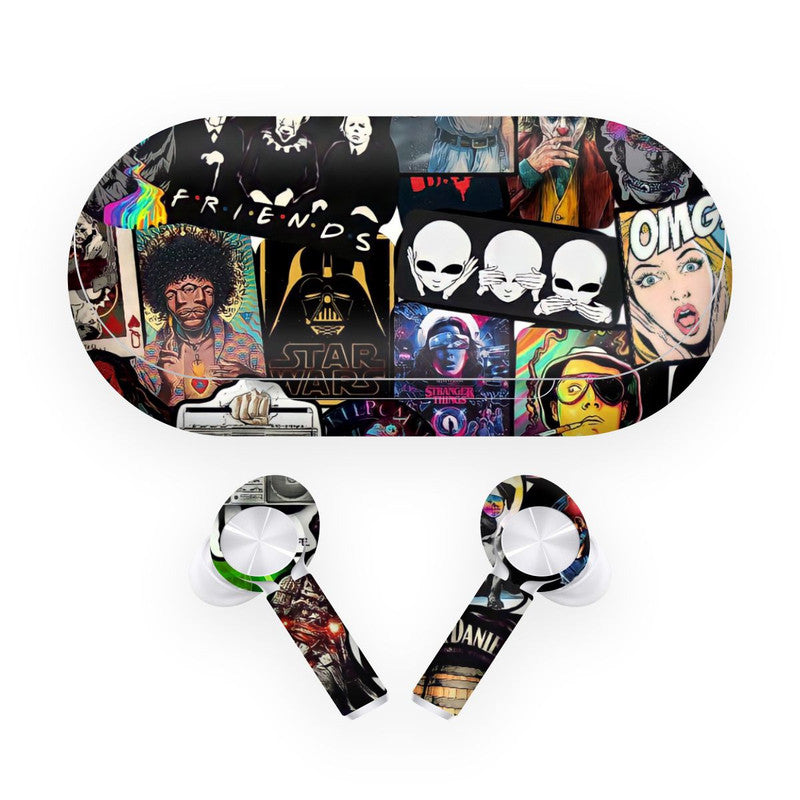 Buds Z Hollywood Stickers Skins