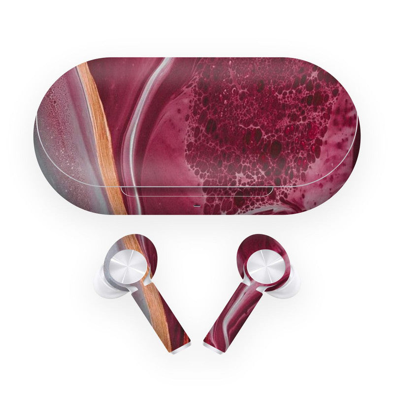 Buds Z Mercury Marble Skins