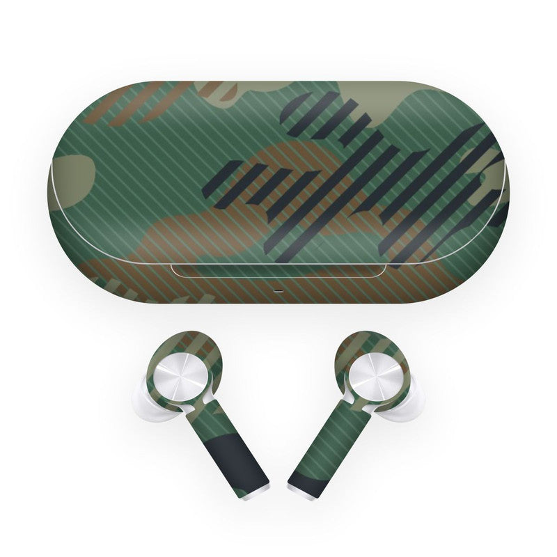 Buds Z Military Green Skins