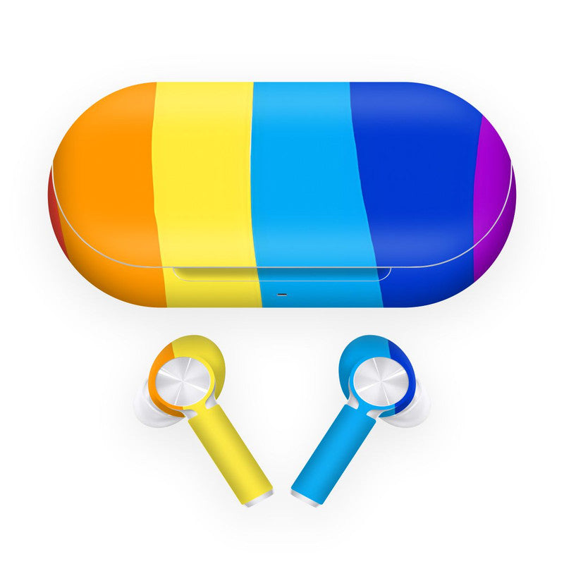 Buds Z Pastel Rainbow Skins