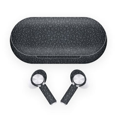 Buds Z Black Leather Skins