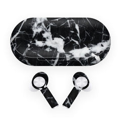 Buds Z Black Marble Skins