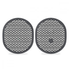 Oneplus Buds Black and White Skins