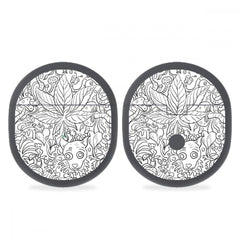 Oneplus Buds Doodle Floral Skins